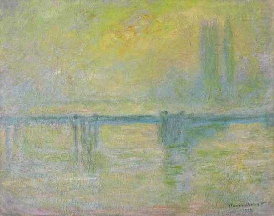 Charing Cross Bridge, Claude Monet